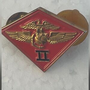 2nd MAW marine aircraft wing hat lapel pin USMC MCAS MAG VMW VMFA HMH HMM eagle